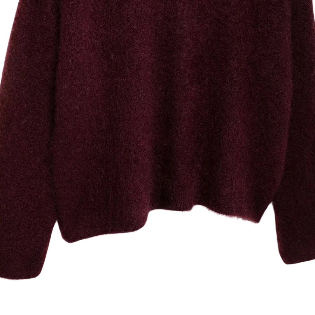 Weicher Wollpullover