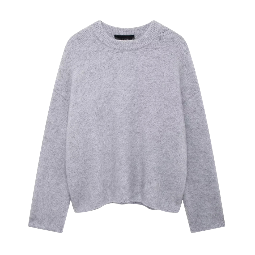 Weicher Wollpullover